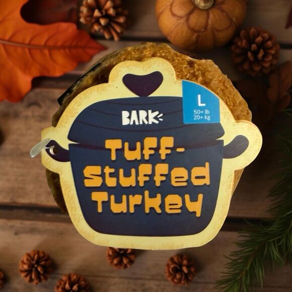 Bark Box Hard Rubber Covered Fetch Thanksgiving Favorite FoodsToys Size Large - Picture 4 of 7